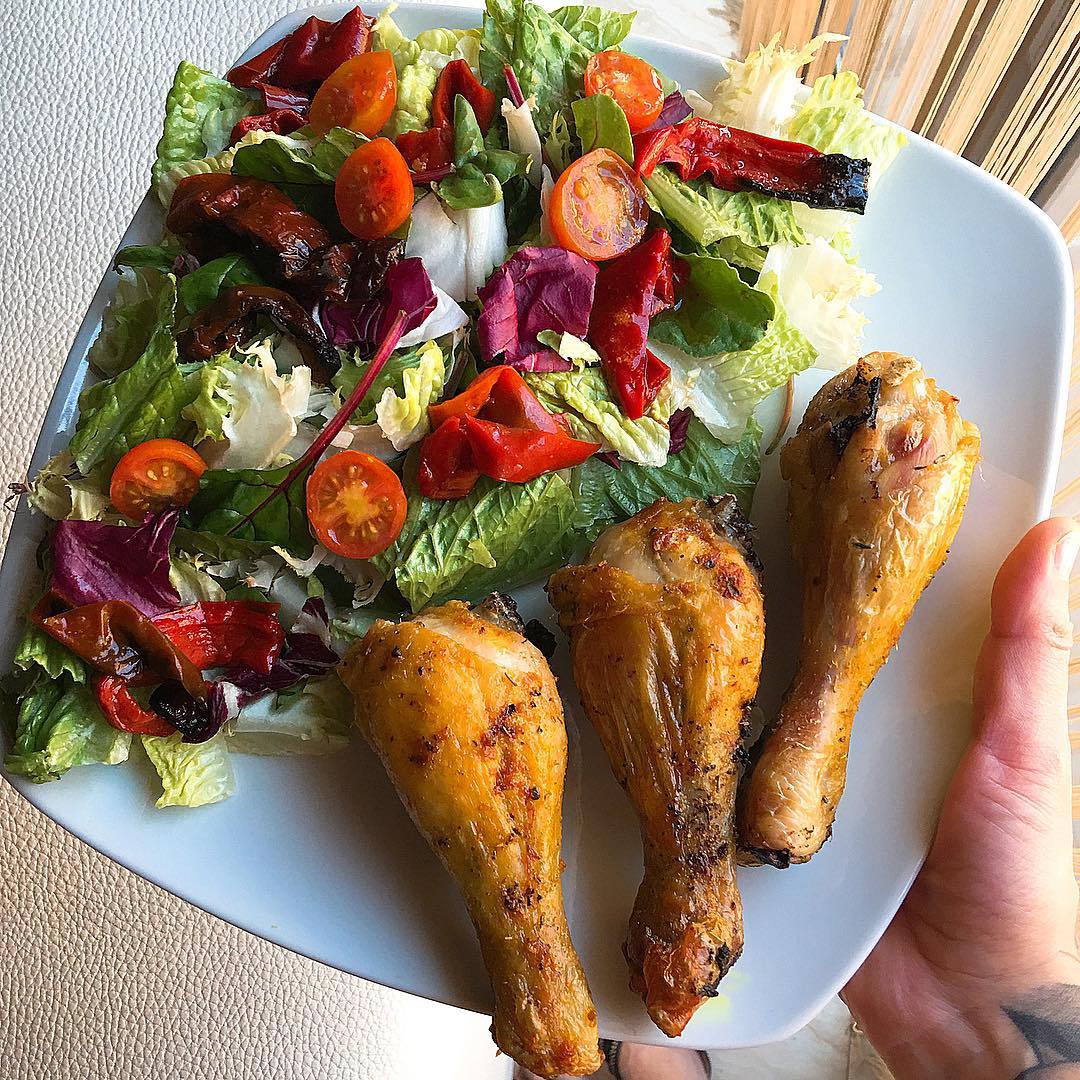 Muslitos de pollo con pimienta y cúrcuma