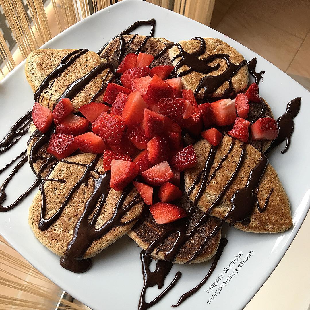Mini tortitas de avena esponjosas con canela "fit"