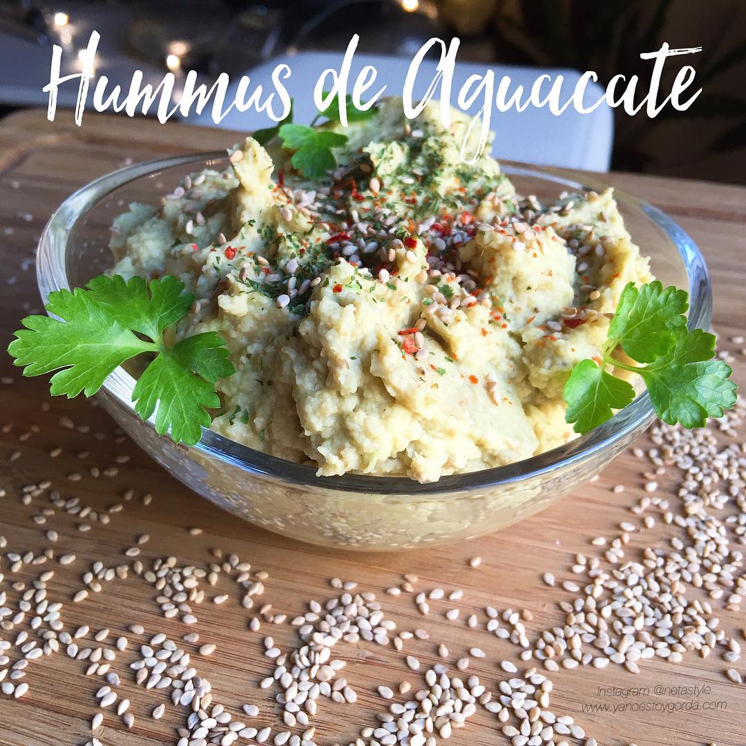 Hummus de aguacate