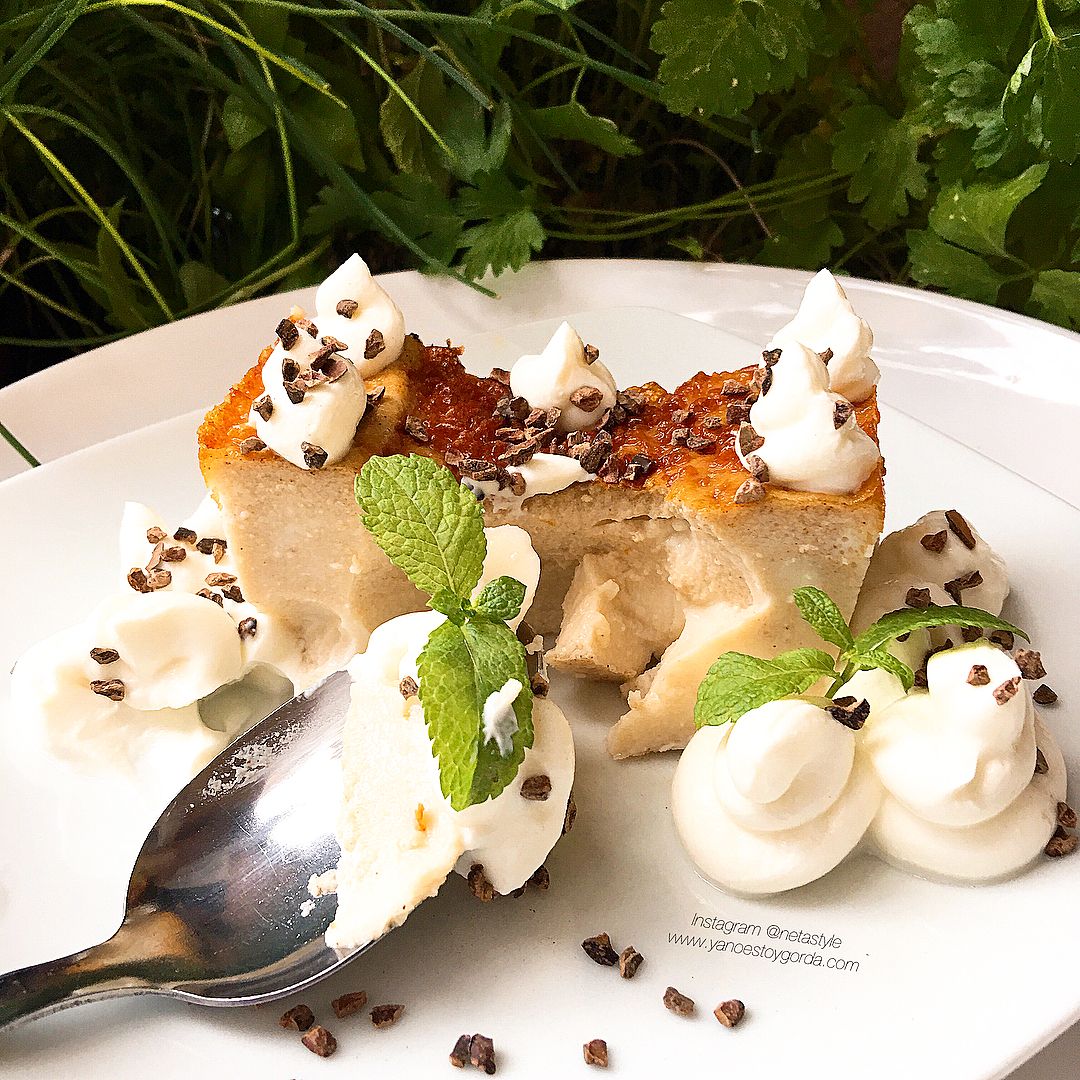 Flan proteico sabor vainilla y leche merengada Flan proteico sabor vainilla y leche merengada