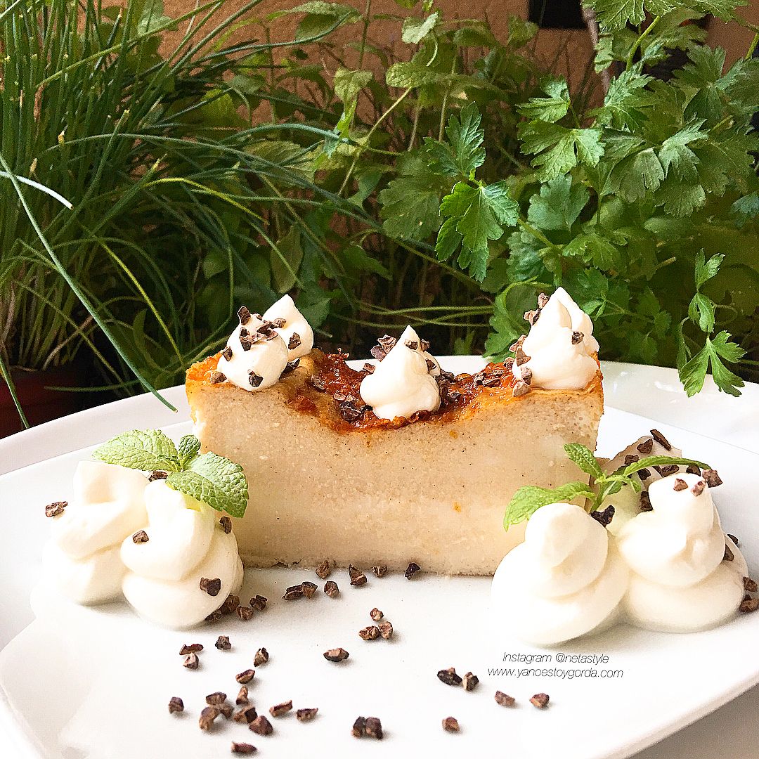 Flan proteico sabor vainilla y leche merengada Flan proteico sabor vainilla y leche merengada