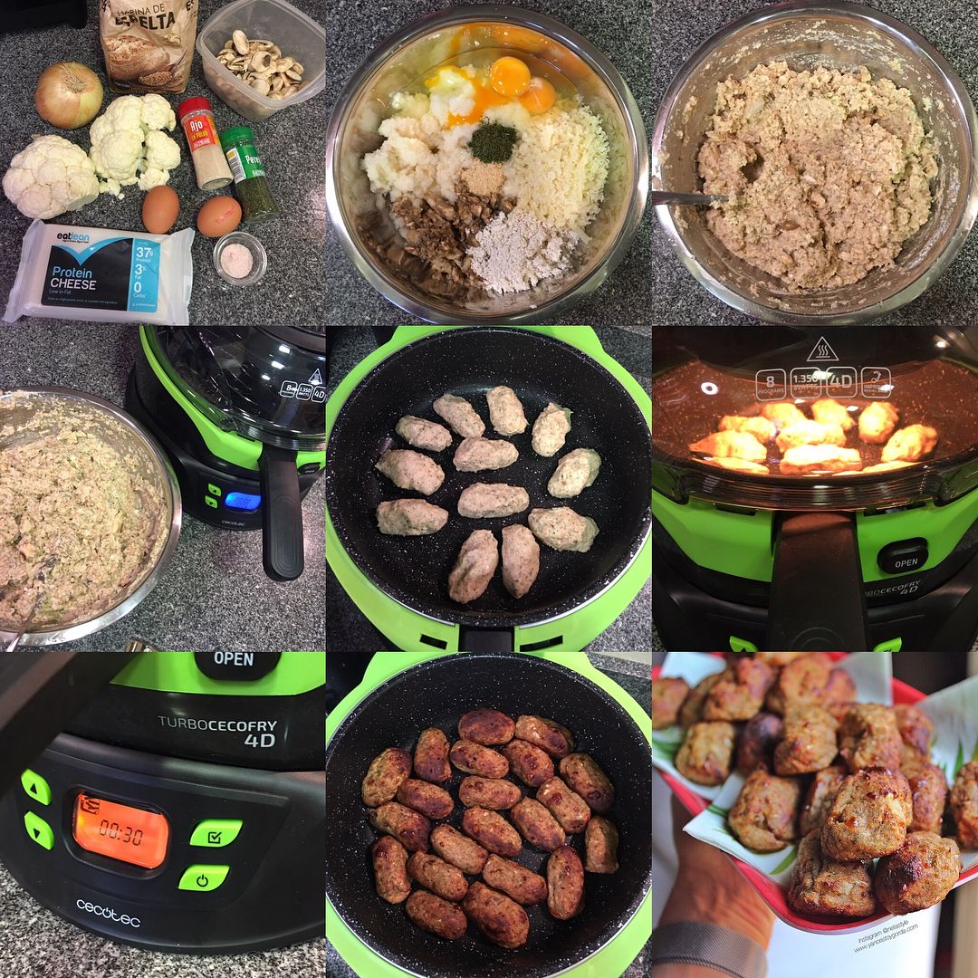 Croquetas de coliflor