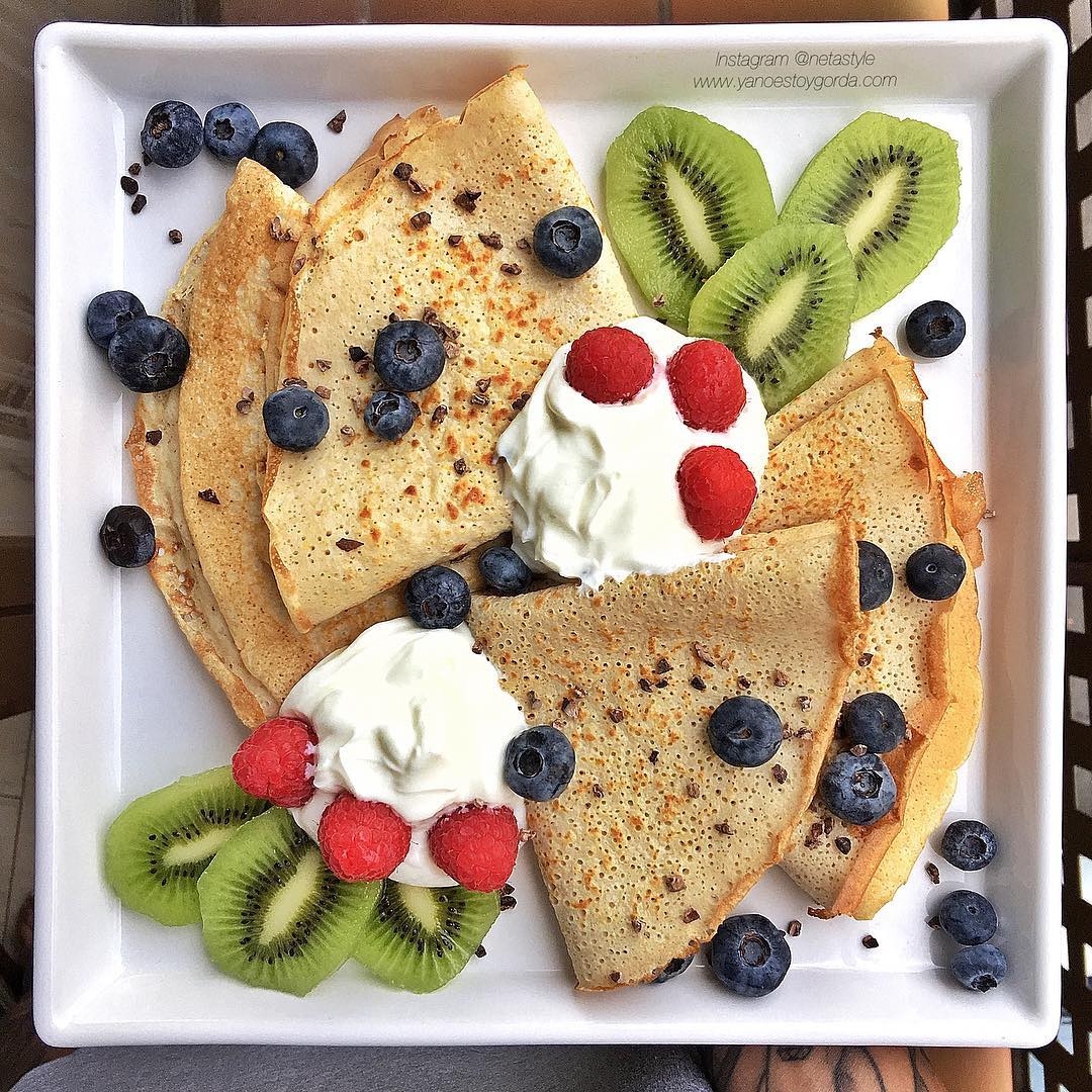 Crepes de espelta