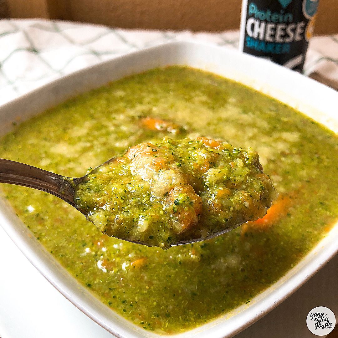 Sopa de brócoli y zanahoria