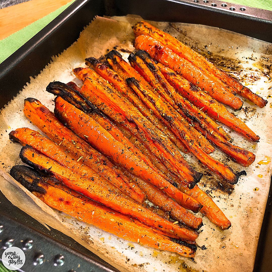 Zanahorias asadas al horno
