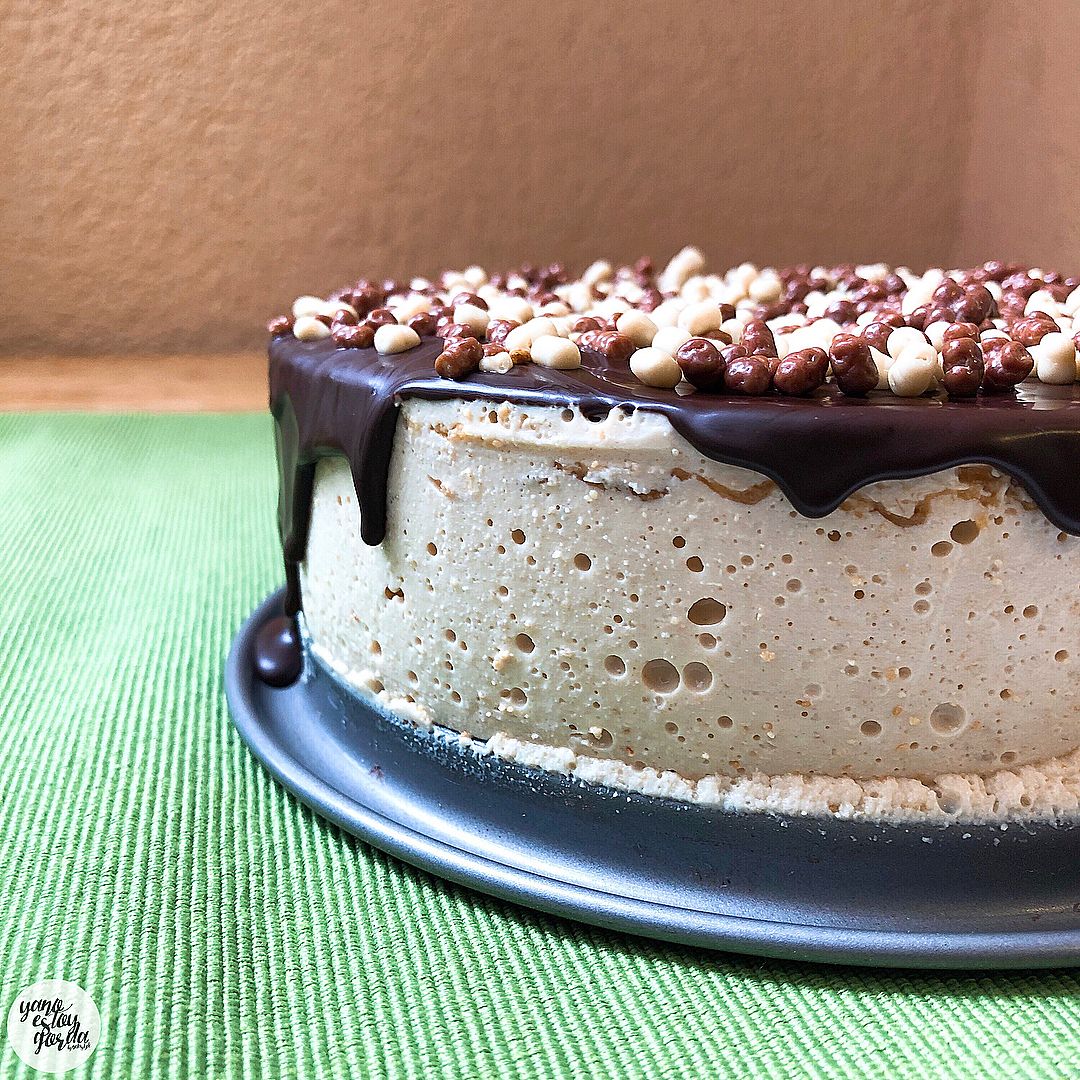 Mousse de yogur y cacahuete Mousse de yogur y cacahuete