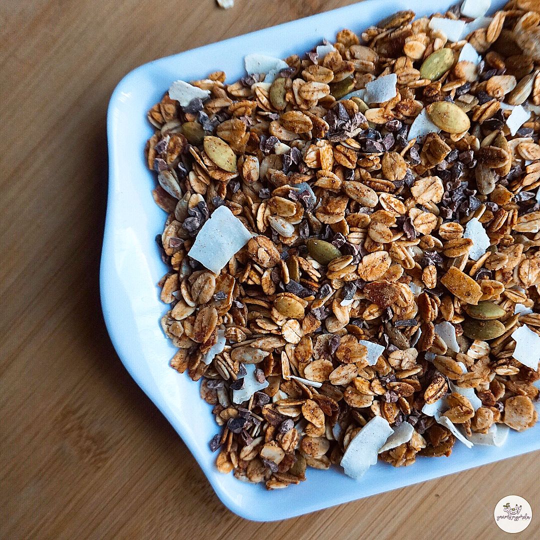 GRANOLA CASERA AL HORNO