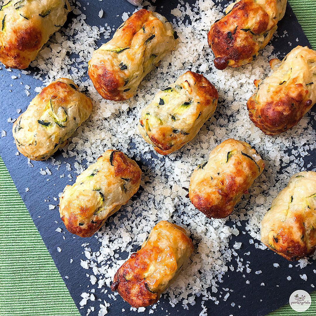 DELICIAS DE PATATA Y CALABACÍN Delicias de patata y calabacín