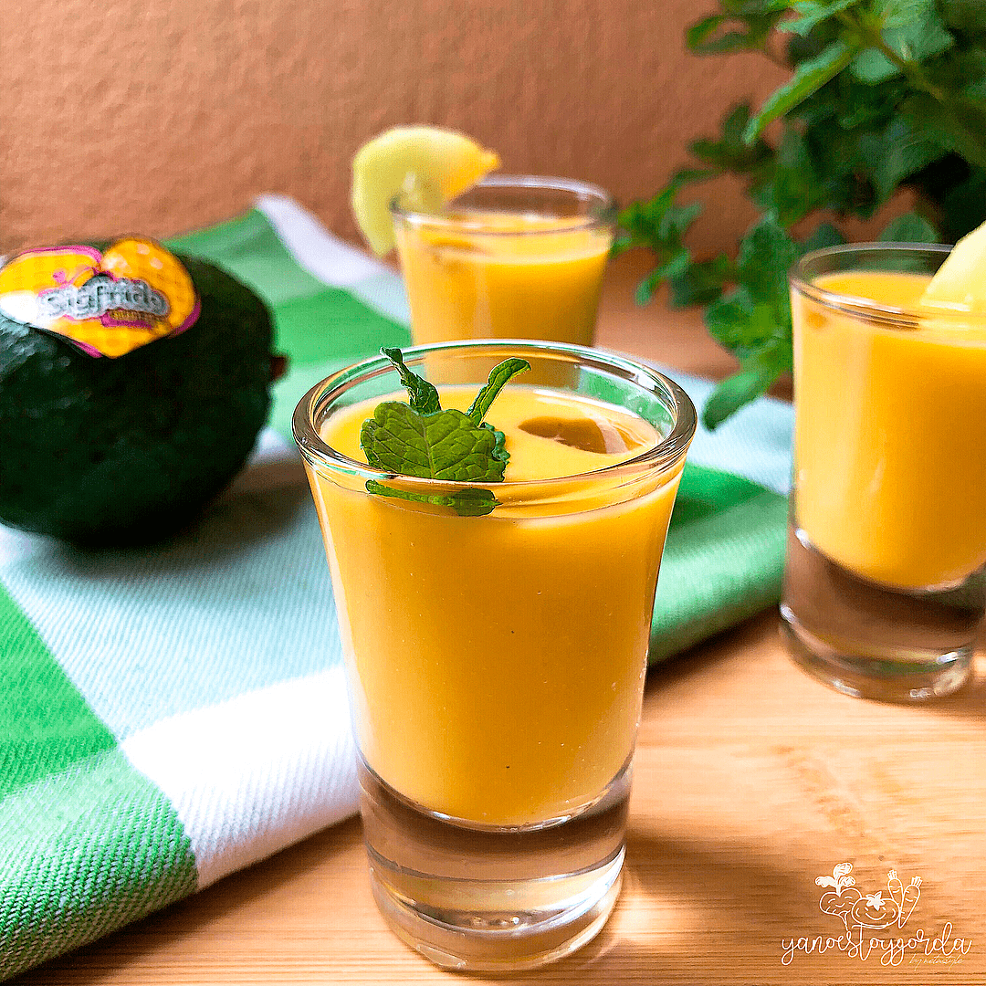 GAZPACHO DE MELÓN Y AGUACATE