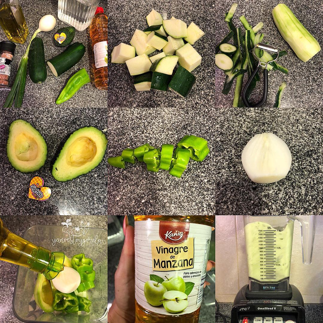 GAZPACHO DE CALABACÍN Gazpazcho de calabacín