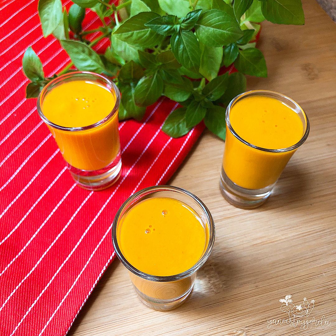 Gazpacho de zanahoria Gazpacho de zanahoria