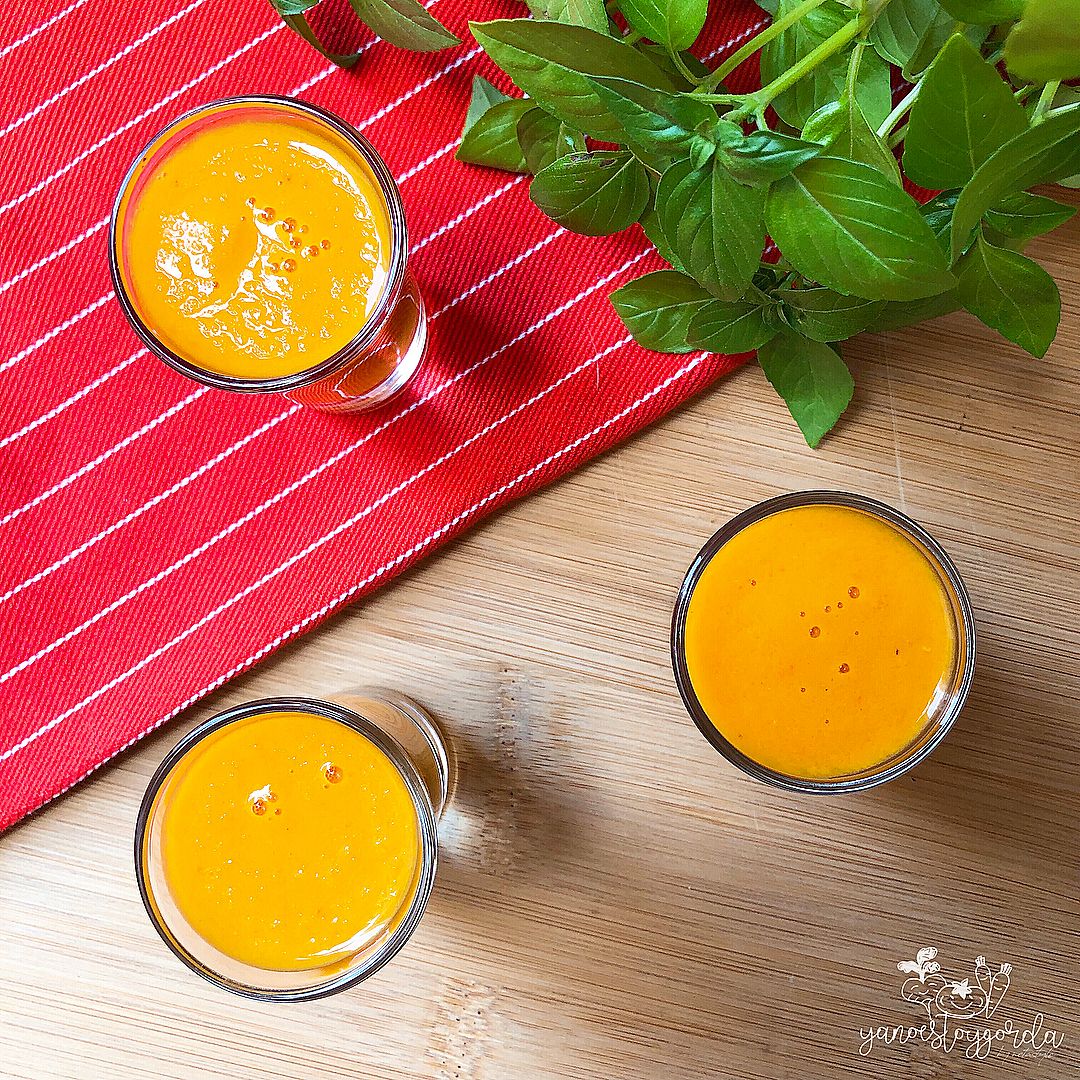 Gazpacho de zanahoria Gazpacho de zanahoria