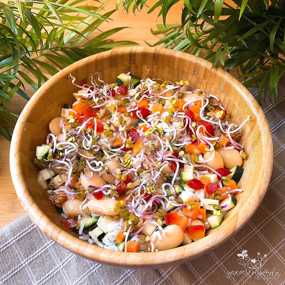 ENSALADA DE ARROZ Y JUDIONES Ensalada de arroz y judiones