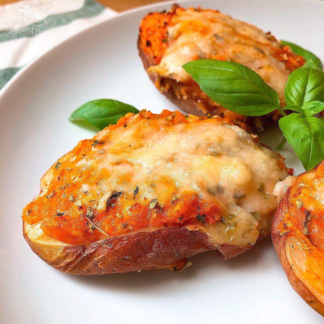 PATATAS RELLENAS A LO PIZZA