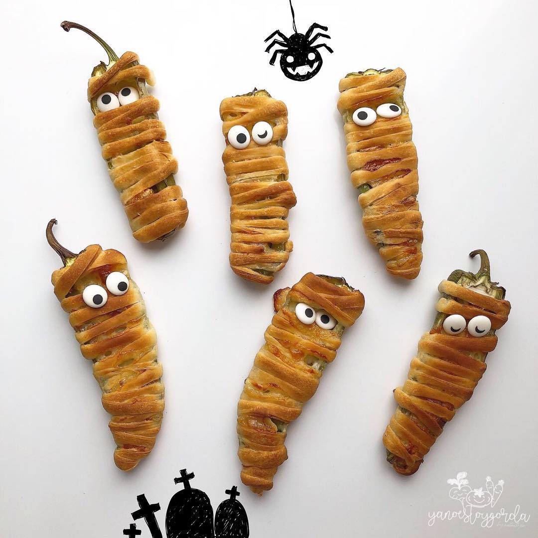 Pimientos momificados Pimientos momificados