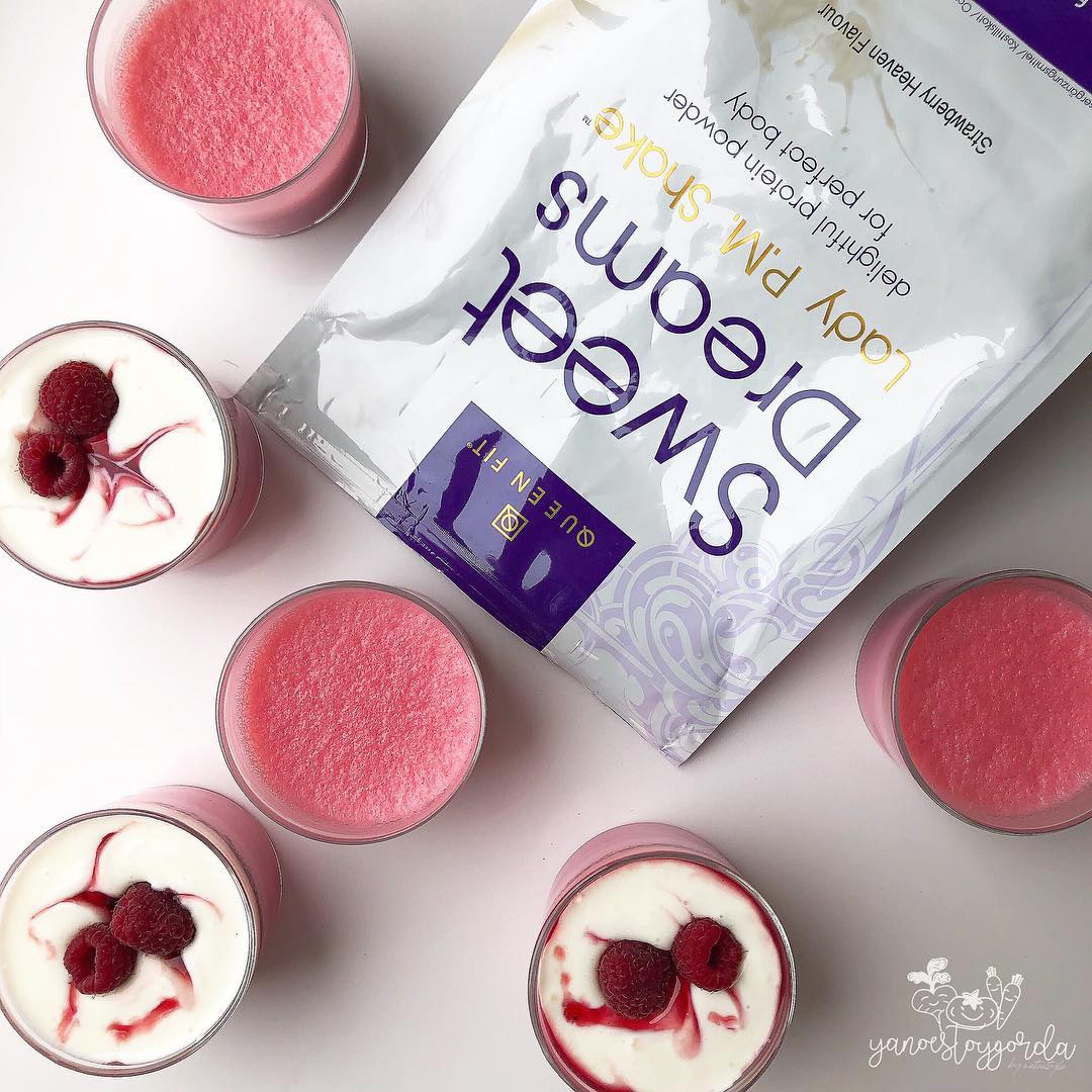 Mousse de caseina sabor fresa Mousse de caseina sabor fresa