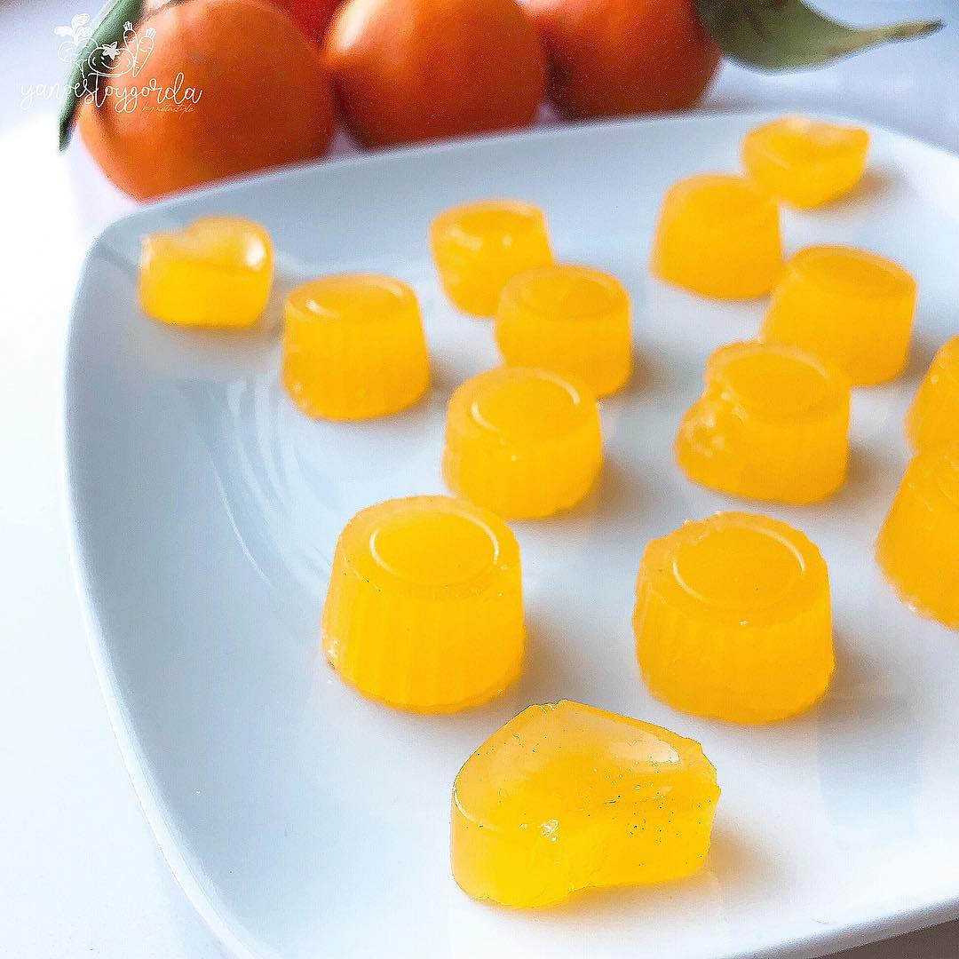 Gominolas de mandarina sin azúcar