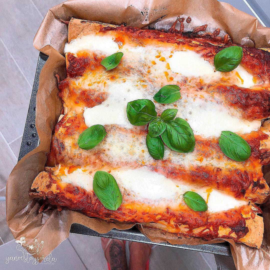 Enchiladas de pollo caseras