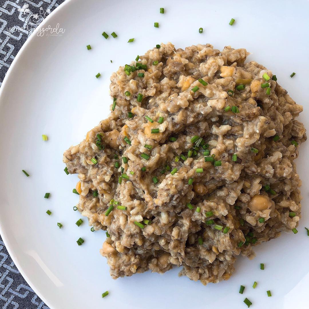 Rissotto de setas y garbanzos Rissotto de setas y garbanzos