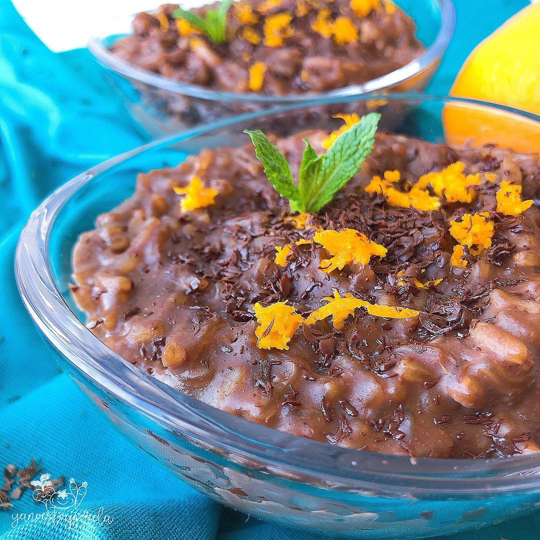 ARROZ CON LECHE CREMOSO CON CHOCOLATE ARROZ CON LECHE CREMOSO CON CHOCOLATE