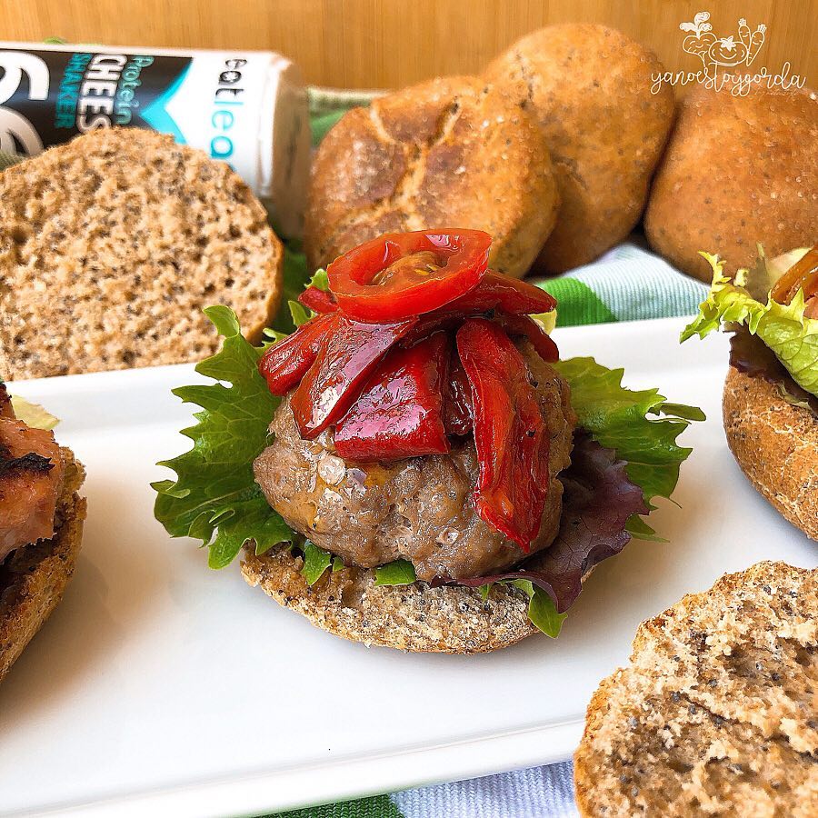 Pan de hamburguesa casero Pan de hamburguesa casero