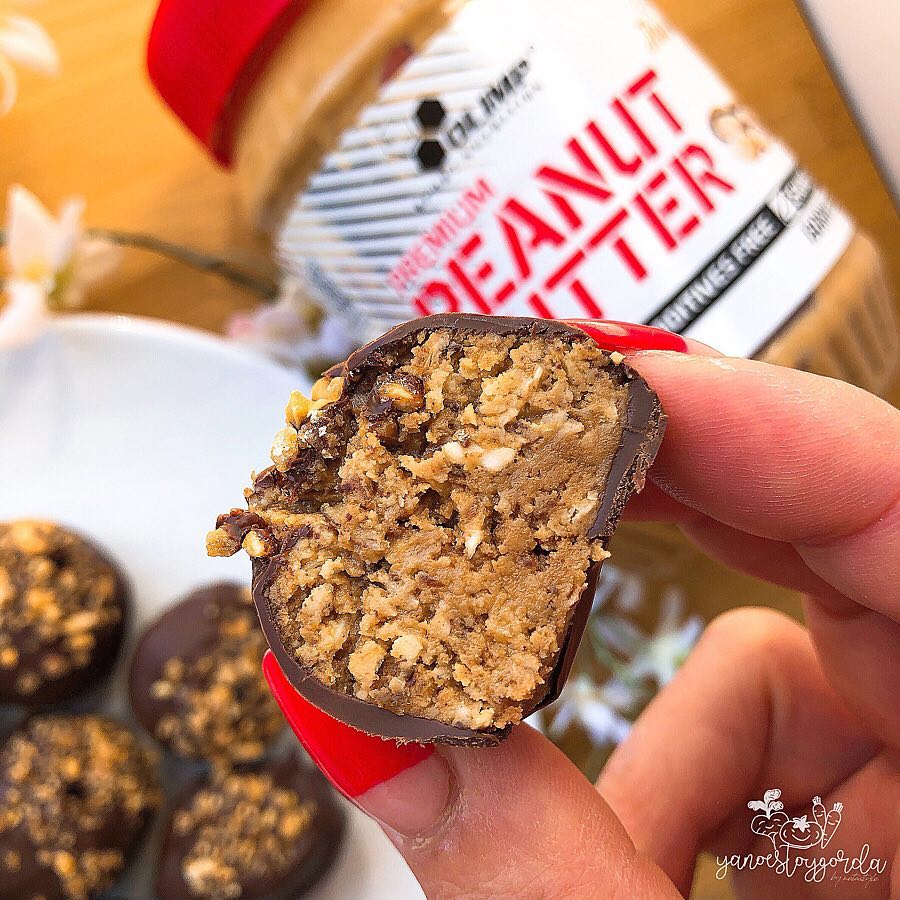 BOLITAS ENERGÉTICAS DE CACAHUETE BOLITAS ENERGÉTICAS DE CACAHUETE