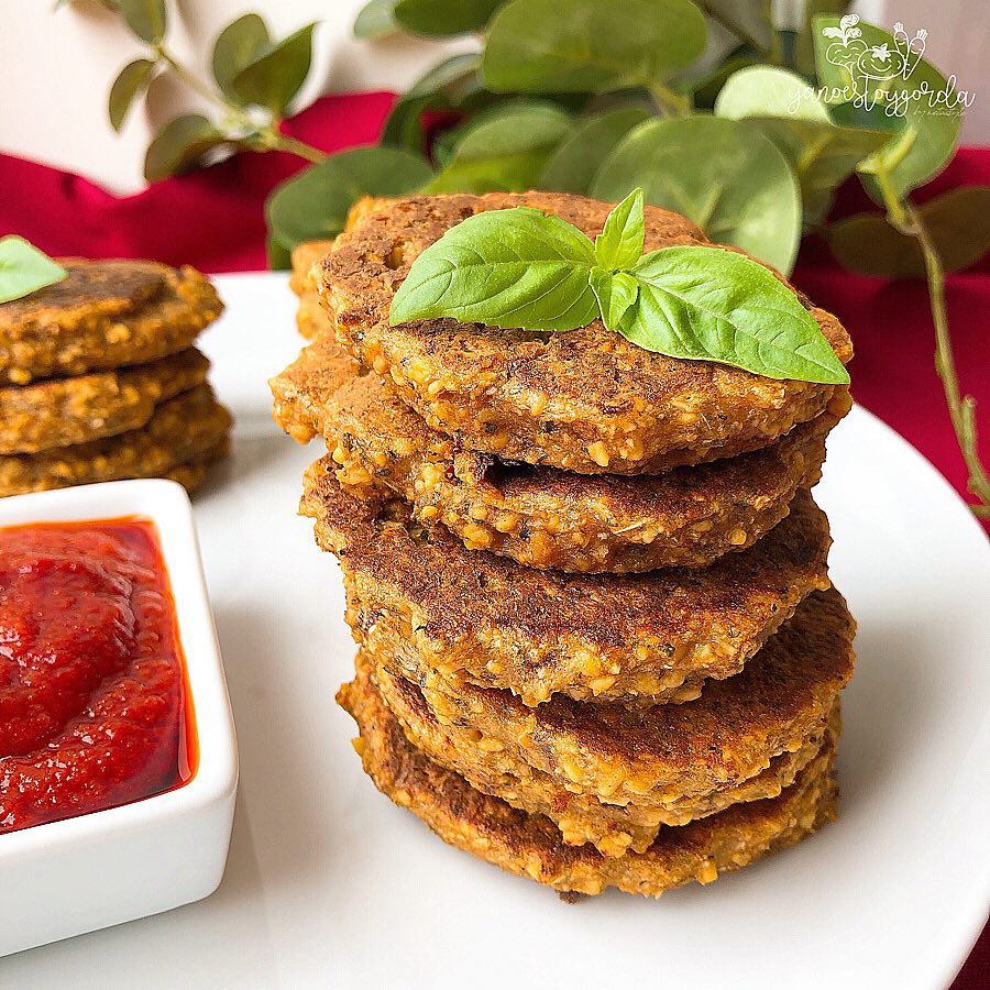 Tortitas de garbanzos Tortitas de garbanzos