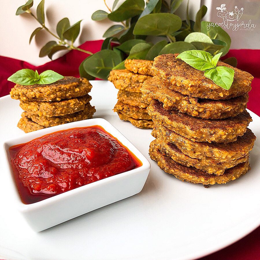 Tortitas de garbanzos Tortitas de garbanzos