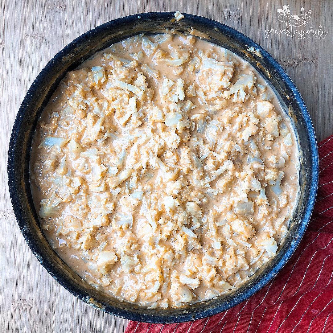 COLIFLOR A LO MAC&CHEESE