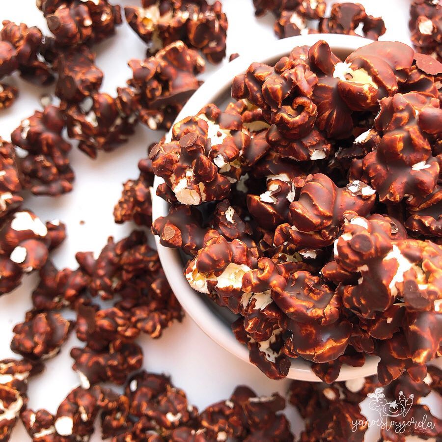 PALOMITAS CON CHOCOLATE