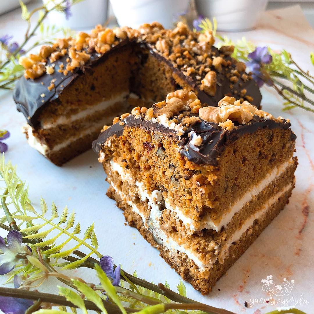 CARROT CAKE SIN GLUTEN