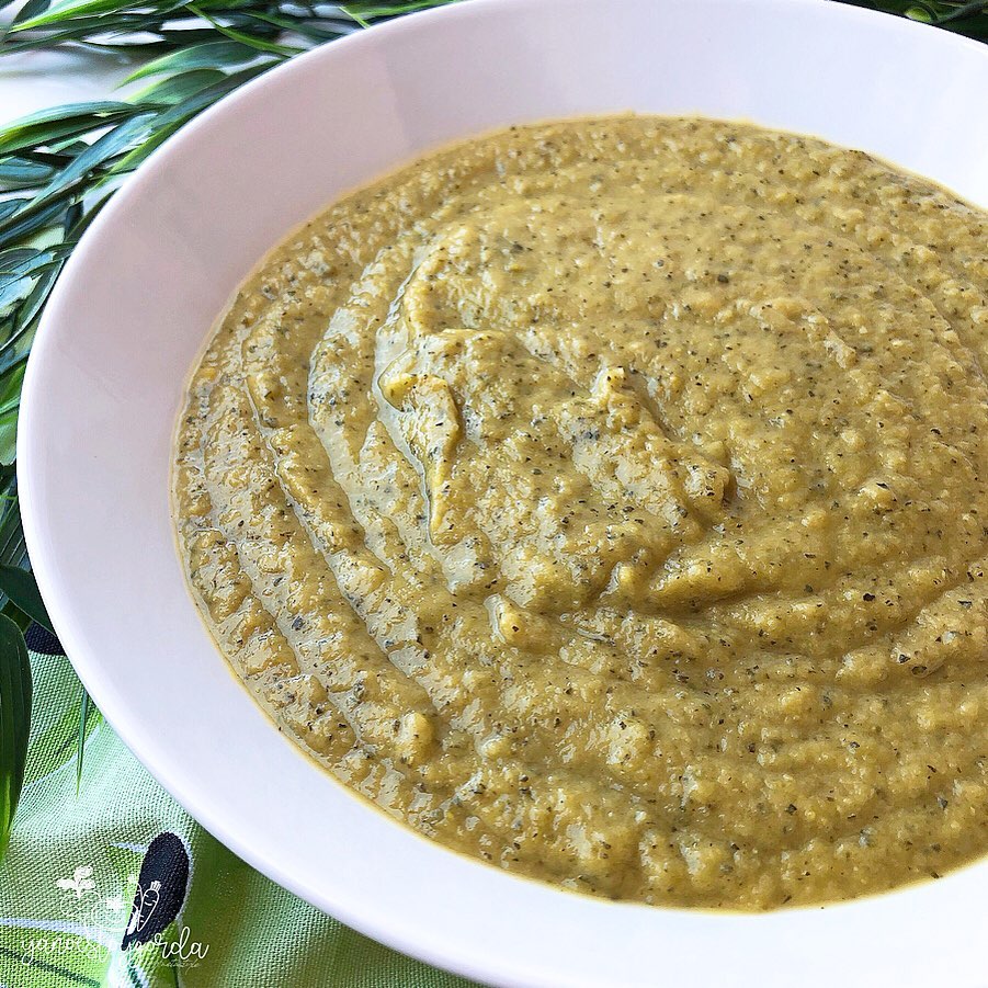 PURÉ DE CALABACÍN Y CEBOLLA EXPRESS