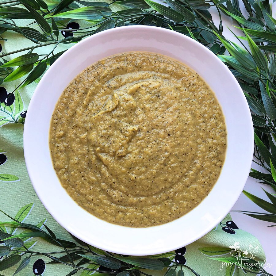 PURÉ DE CALABACÍN Y CEBOLLA EXPRESS