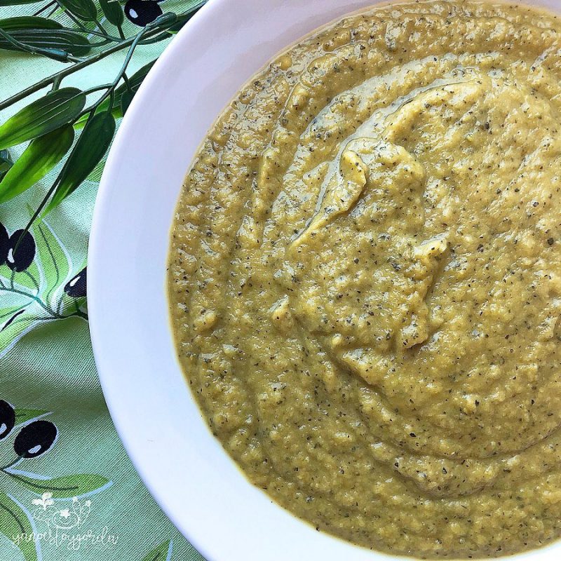 PURÉ DE CALABACÍN Y CEBOLLA EXPRESS