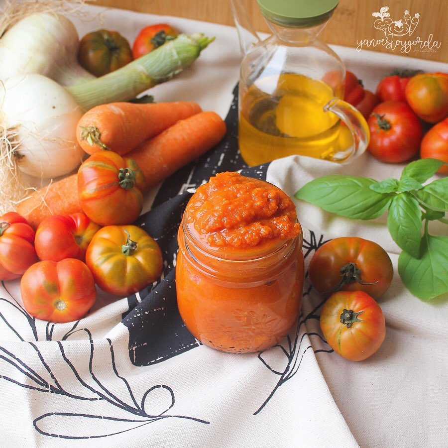 SALSA DE TOMATES RAF Y CEBOLLA