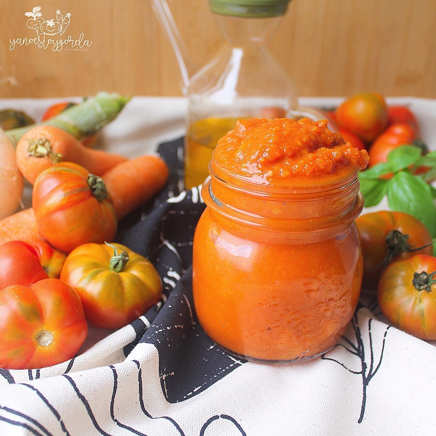 SALSA DE TOMATES RAF Y CEBOLLA