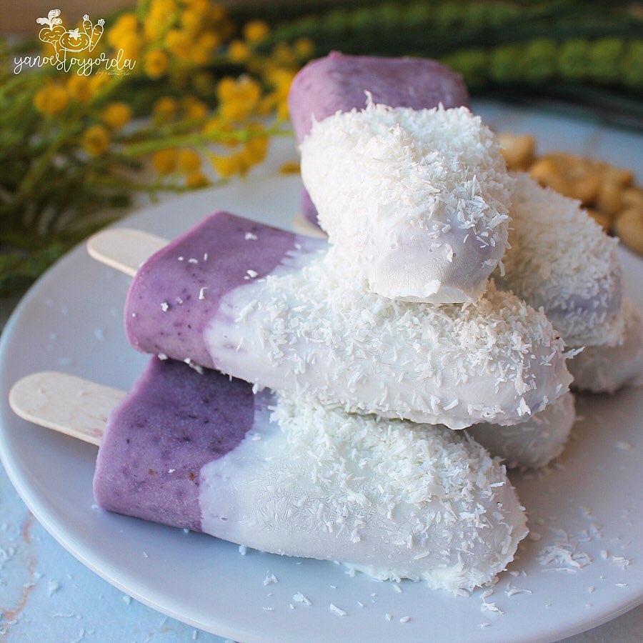 HELADOS DE ARÁNDANOS Y ANACARDOS