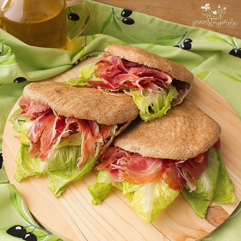 PAN PITA DE ESPELTA INTEGRAL