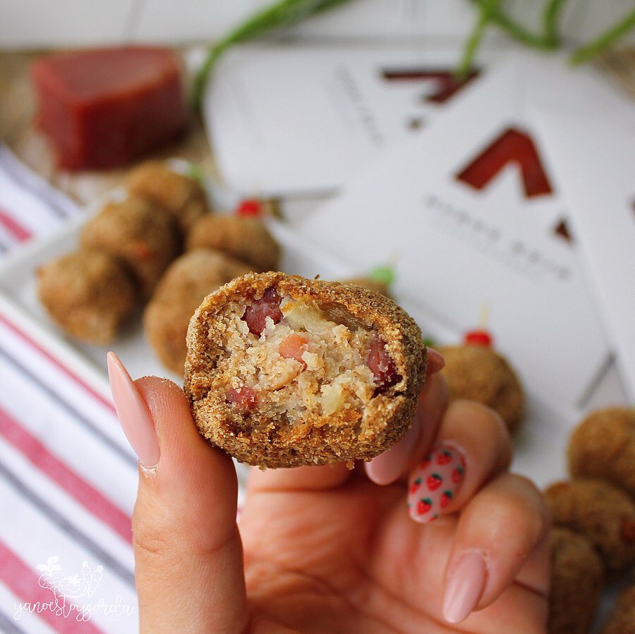 CROQUETAS DE JAMÓN SALUDABLES