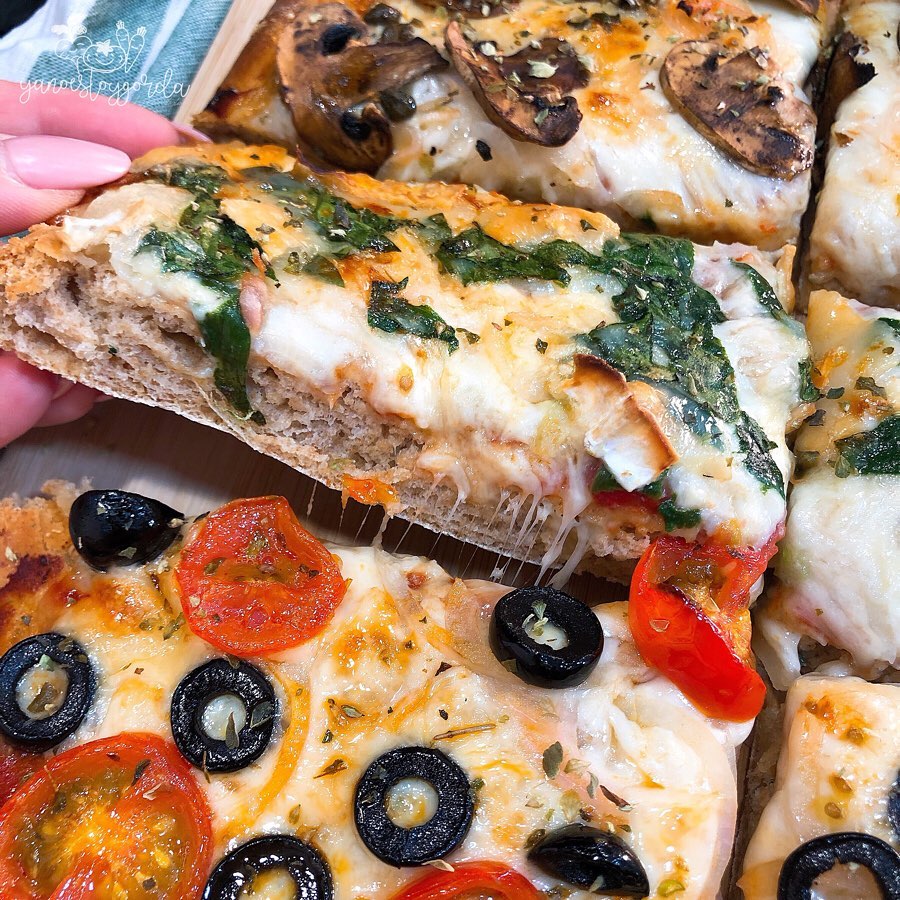 PIZZA DE ESPELTA