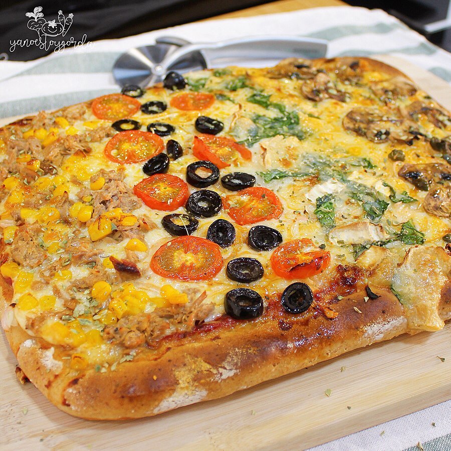 PIZZA DE ESPELTA