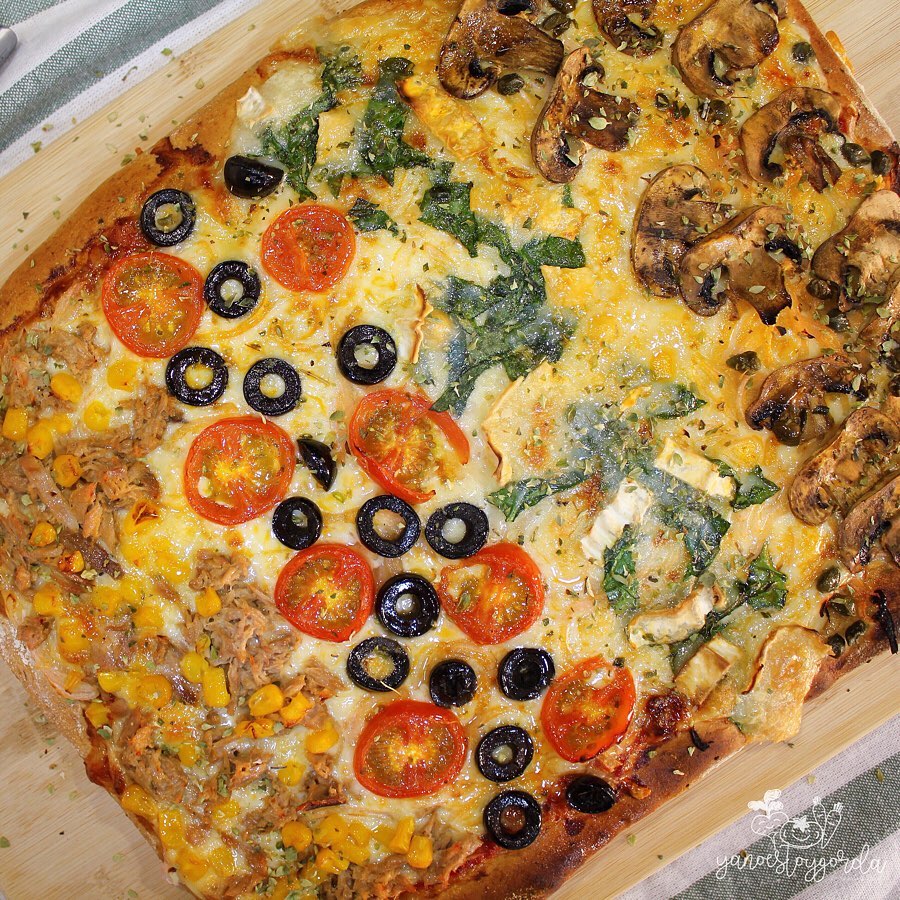 PIZZA DE ESPELTA