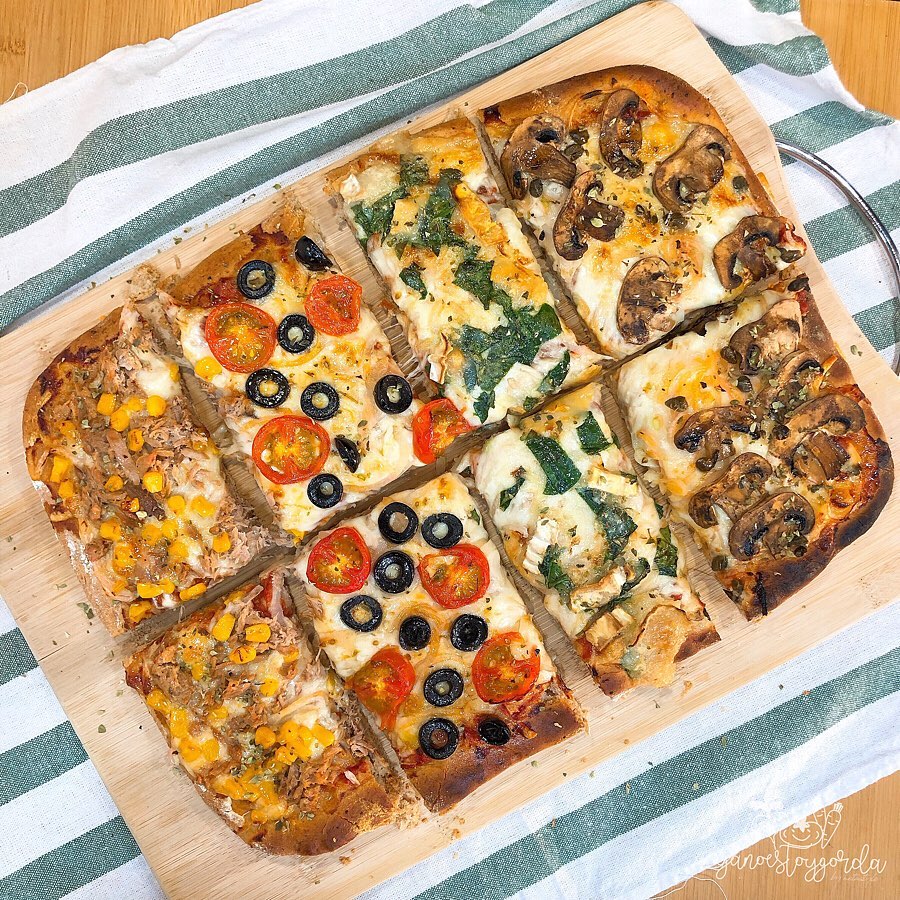PIZZA DE ESPELTA