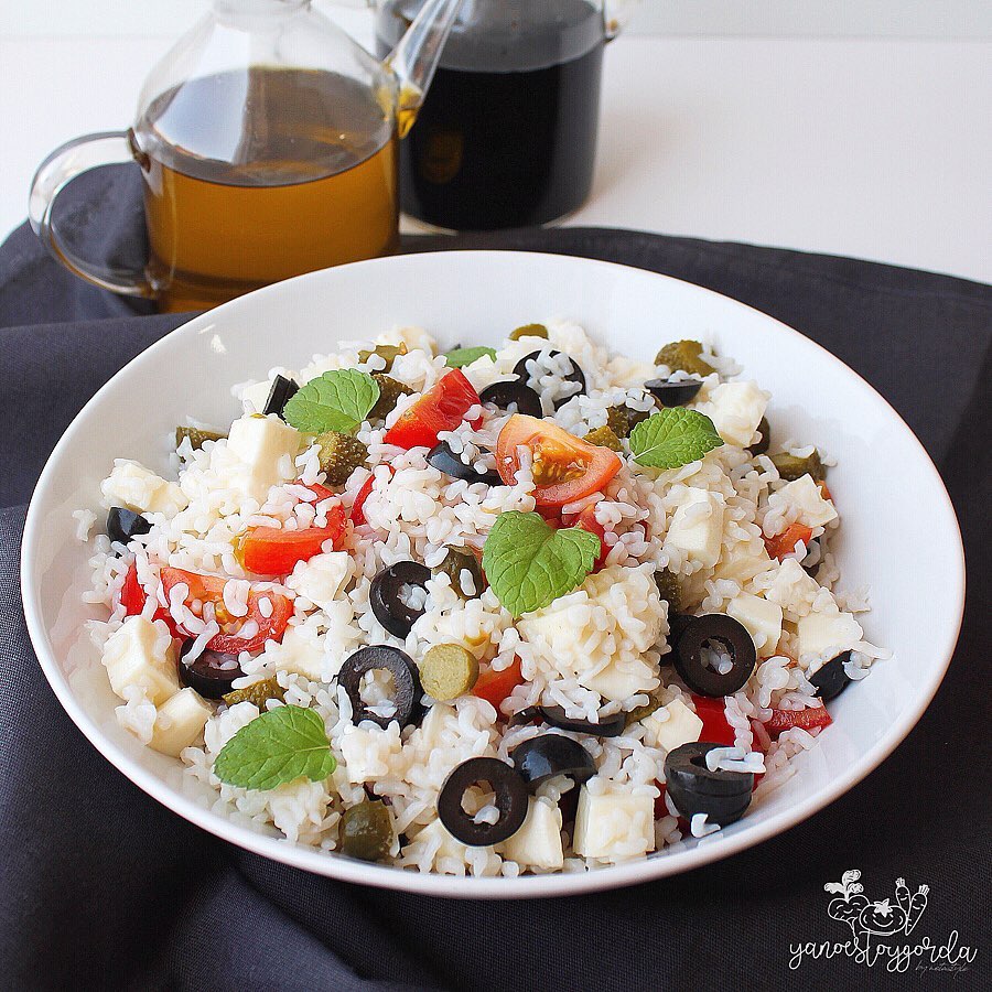 FALSO ARROZ A LO GRIEGO FALSO ARROZ A LO GRIEGO