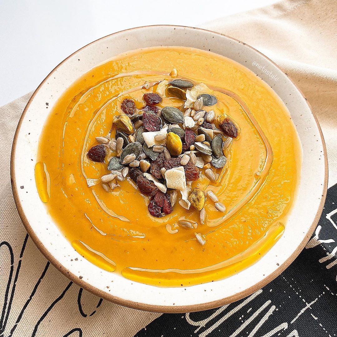 PURÉ DE CALABAZA Y PERAS