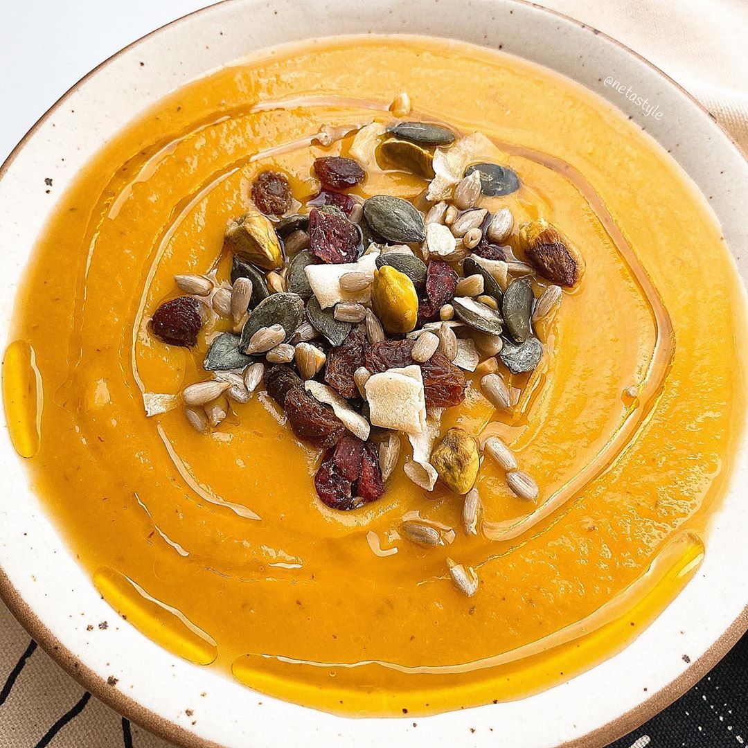 PURÉ DE CALABAZA Y PERAS