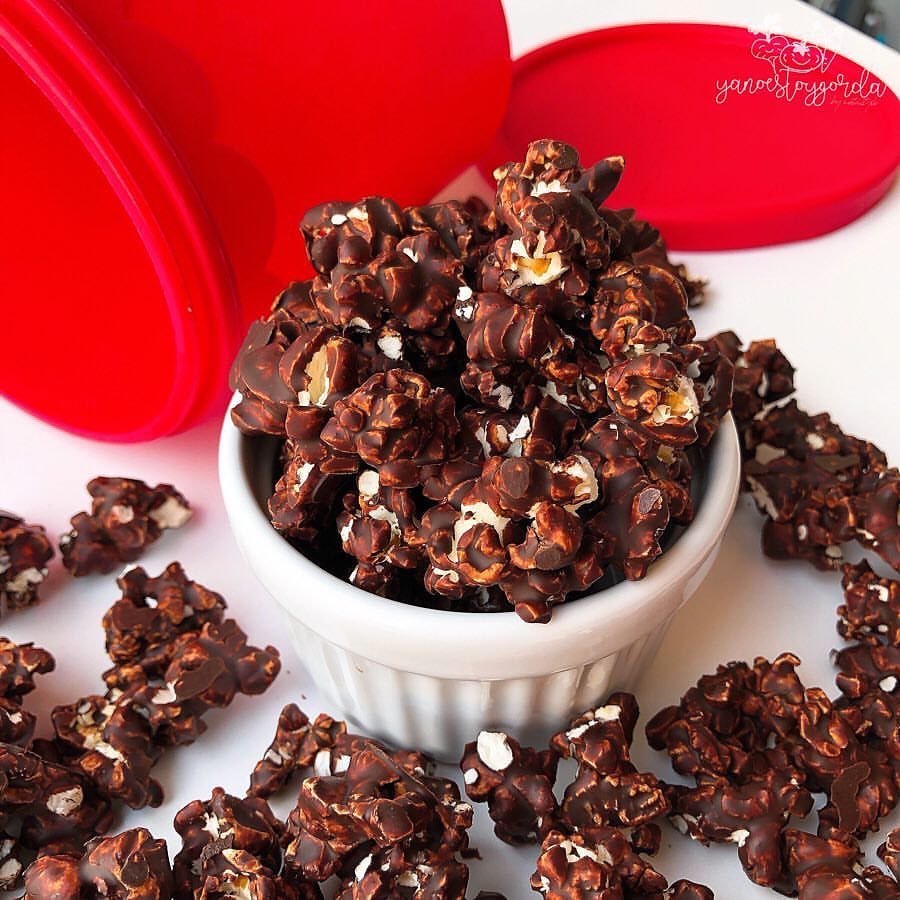 PALOMITAS CON CHOCOLATE