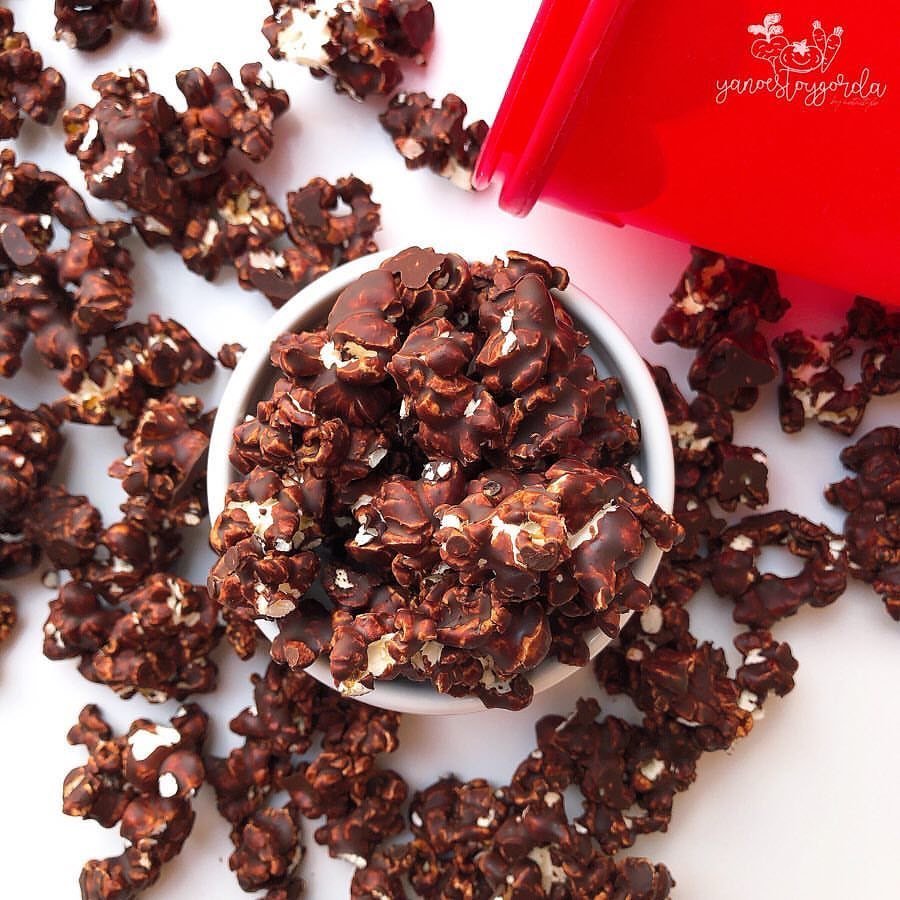 PALOMITAS CON CHOCOLATE