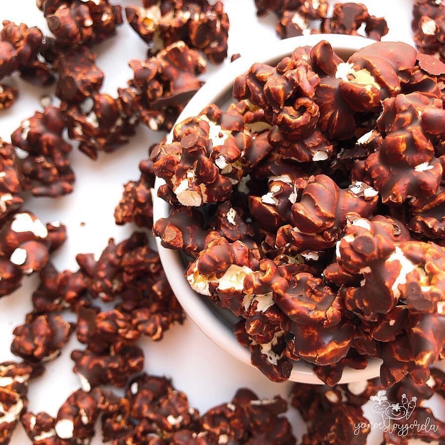 PALOMITAS CON CHOCOLATE