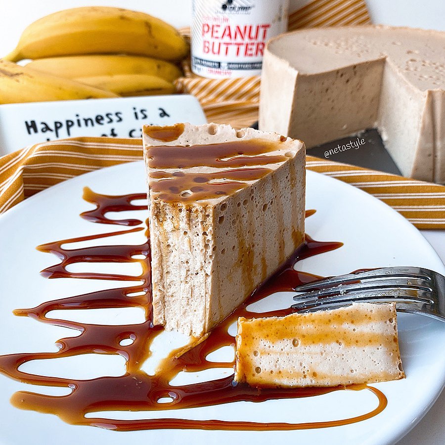 MOUSSE DE PLÁTANO Y CACAHUETE